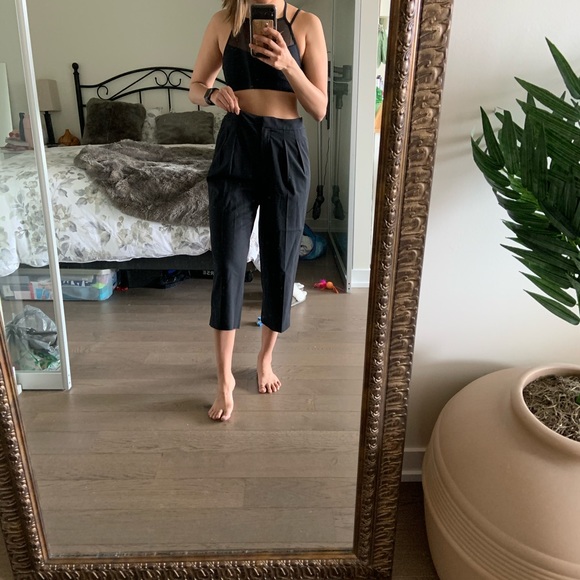 Babaton Cropped Tailored Pants (fits like size 2) - Picture 3 of 4